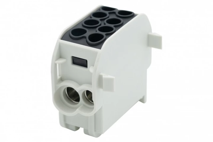 Zacisk HLS 125A-2 (1x35,1x25 / 1x35,1x25) Al/Cu  - czarny