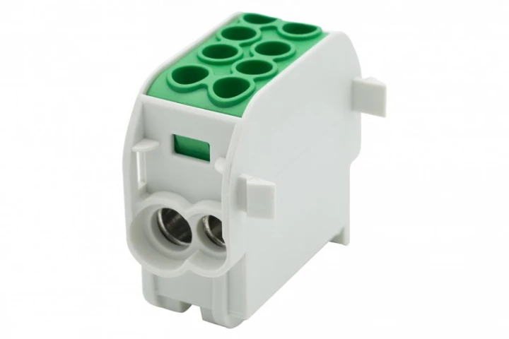 Zacisk HLS 125A-2 (1x35,1x25 / 1x35,1x25) Al/Cu  - zielony
