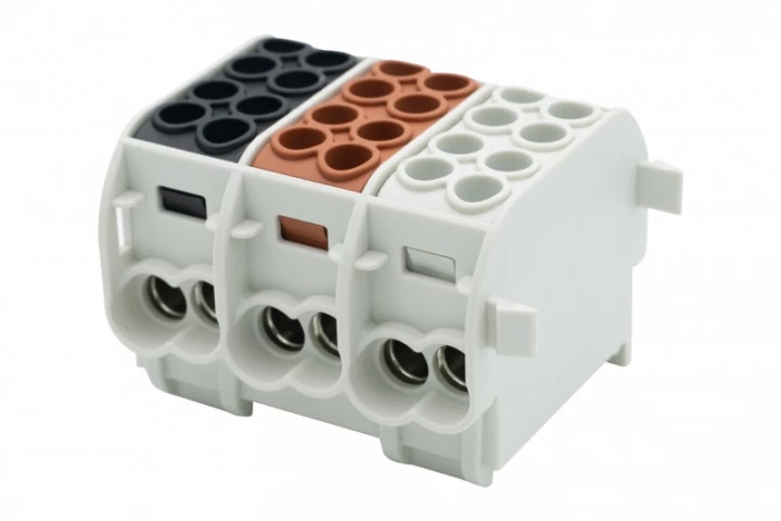 Zacisk HLS 3x100A-2 (1x25,1x16 / 1x25,1x16) /3L/ Al/Cu