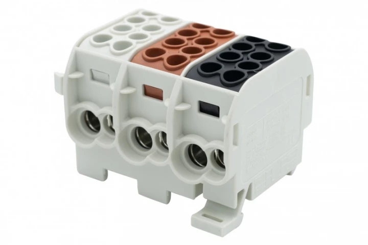 Zacisk HLS 3x125A-2 (1x35,1x25 / 1x35,1x25) (3L)