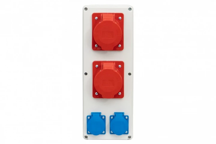Rozdzielnia VERTICAL S - gniazda 16A 5p, 32A 5p, 2x230V IP44