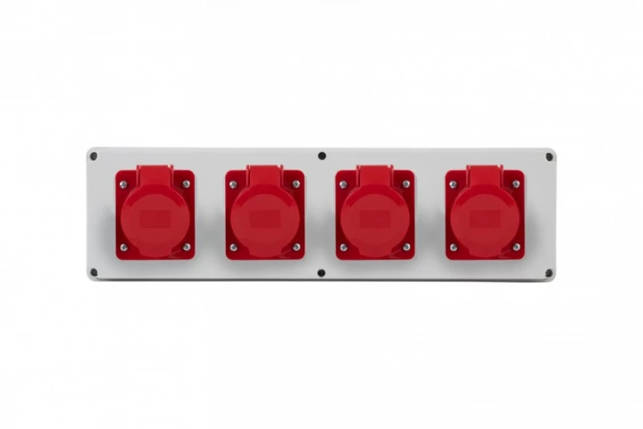 Rozdzielnia HORIZONTAL B - gniazda 16A 5p, 3x32A 5p IP44