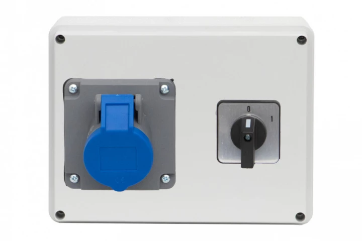Rozdzielnica R-190 - gniazda 32A 3p, 0/1(25A) IP44