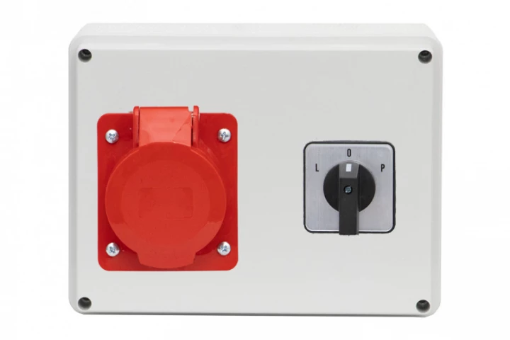 Rozdzielnica R-190 - gniazda 16A 5p, L/P(16A) IP44
