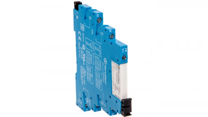 Przekaźnikowy moduł sprzęgający 6,2mm MasterBASIC 1P 6A 24VAC/DC styki AgNi zaciski śrubowe 39.11.0.024.0060
