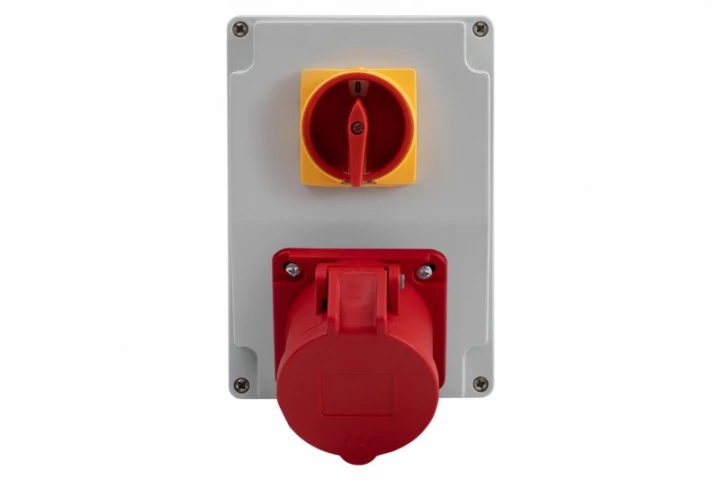 Rozdzielnia RS-KOMBI - gniazda 32A 5p, L/P (32A-Z) IP44