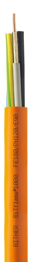 Kabel energetyczny ognioodporny BiTflame 1000 FE180/PH120/E90 1x25 RM 0,6/1 kV B63806