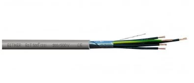 Przewód sterowniczy BiT 500(St) GREEN 300/500V 7x1,0 SB0321.07.1 /bębnowy/