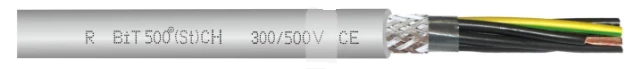 Przewód sterowniczy bezhalogenowy BiT 500 (St) CH 300/500V 2x1,5 SB9802 /bębnowy/