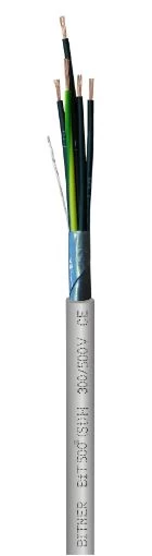 Przewód sterowniczy bezhalogenowy BiT 500 (St) H 300/500V 4G1,0 SB4314 /bębnowy/