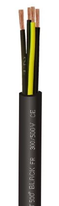 Przewód sterowniczy BIT 500 BLACK FR 300/500V 4G1,5 SB1896 /bębnowy/