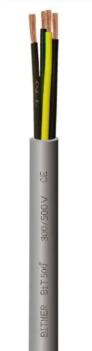 Przewód sterowniczy BiT 500 3x1,0 300/500V S54450 klasa Eca /bębnowy/
