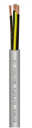 Przewód sterowniczy bezhalogenowy BiT 500-H 3G1 300/500V H50050 klasa Cca-s2 d2 a1 /bębnowy/