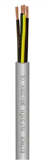 Przewód sterowniczy bezhalogenowy BiT 500-H 3G2,5 300/500V H50089 klasa Cca-s2 d2 a1 /bębnowy/