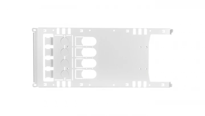 Prisma Plus, system P, płyta montażowa do poziomego NSX630, dźwignia 4P 03454