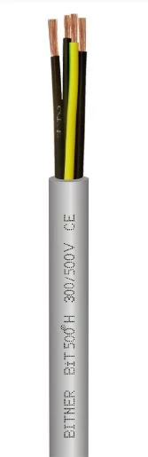 Przewód sterowniczy bezhalogenowy BiT 500 H 5G1 300/500V H50054 /bębnowy/
