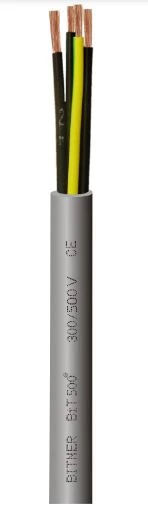 Przewód sterowniczy BiT 500 3G1,5 300/500V S54474 klasa Eca /bębnowy/