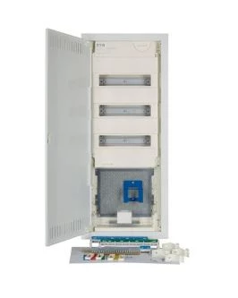 Rozdzielnica multimedialna podtynk. IP30 3x42 superpłaska 302442