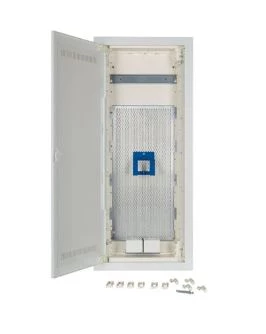 Rozdzielnica multimedialna podtynk. G-K IP30 1x14 superpłaska, drzwi wifi KLV-60HWM-W-SF 302425