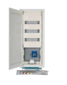 Rozdzielnica multimedialna podtynk. G-K IP30 3x42 płaska, drzwi wifi KLV-60HWS-W-HY36-F 302460