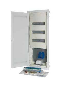 Rozdzielnica multimedialna podtynk. G-K IP30 3x42 płaska, drzwi wifi KLV-60HWS-W-HY36-F 302460
