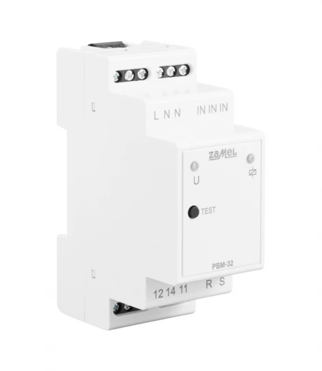 Rzekaźnik bistabilny (impulsowy) przełączany w zerze sterowanie centralne SET/RESET 230V AC PBM-32 EXT10000304