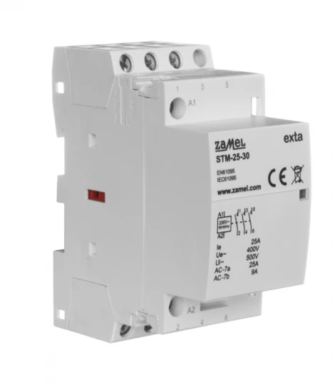 Stycznik modułowy instalacyjny 25A 3Z 230V AC, typ: STM-25-30 EXT10000291
