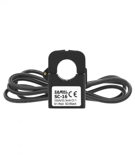 SUPLA Przekładnik prądowy 100A/33.3mA TYP: SC-16 SPL10000030