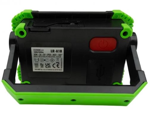 Lampa robocza LED z akumulatorem 10W LR-A10 5000K EC20688
