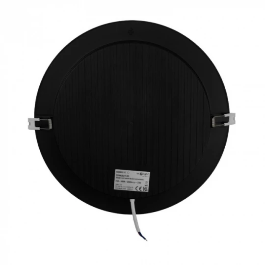 DOWNLIGHT P/T OKRĄG 24W 4000K CZARNY DL-1  EC20466