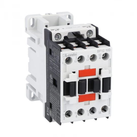Stycznik 3 polowy, 12A w AC3, wbudowany zestyk pomocniczy 1NO, 220VDC BF1210D220