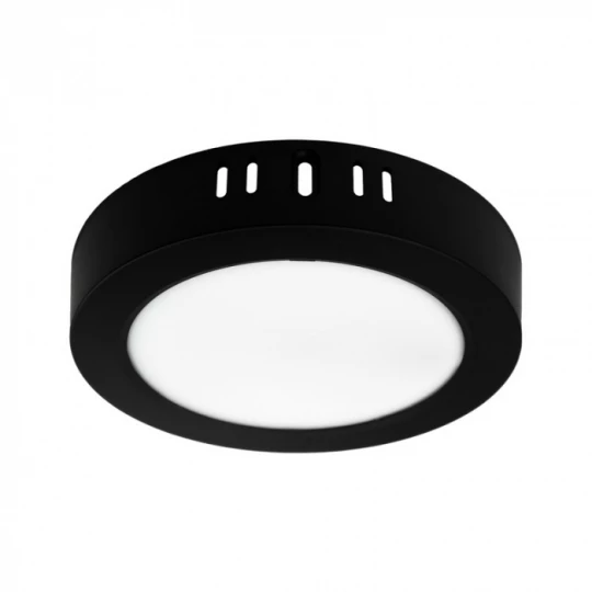 DOWNLIGHT N/T OKRĄG 12W 4000K CZARNY DL-1  EC20472