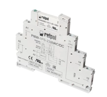 Przekaźnik interfejsowy 1P 6A 24V DC PIR6W-1PS-24VDC-R01 857175