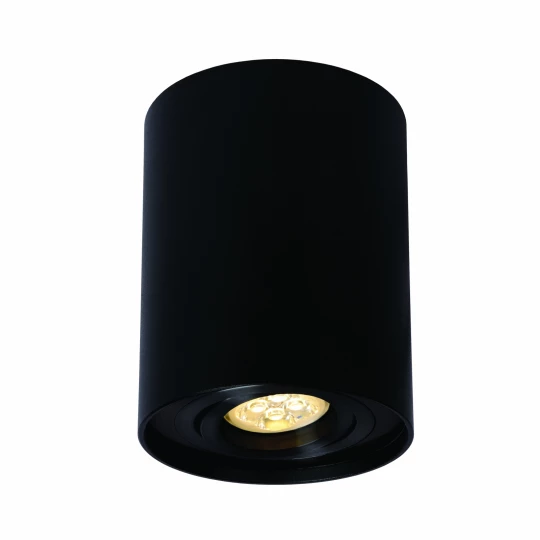 CHLOE GU10 NATYNKOWA GU10 250V IP20 94x125mm CZARNY OKRĄGŁA RUCHOMA SLIP004009