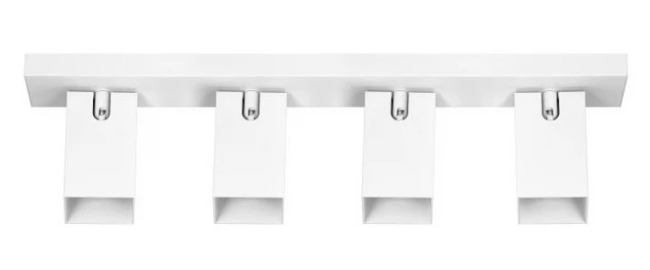 KUBAR SP 4, oprawa ścienno-sufitowa, 4xGU10, IP20, biała