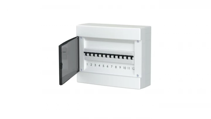 Rozdzielnica modułowa natynkowa plastikowa 1x12 IP40 C.1312-P