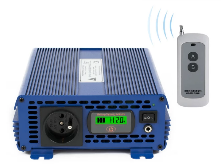 Przetwornica napięcia 12 VDC / 230 VAC ECO MODE SINUS IPS-1000S PRO 1000W AZO00D1226