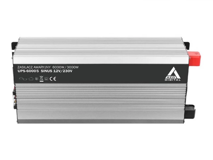 Zasilacz awaryjny (UPS + AVR) 12V UPS-6000S Sinus 6000W/3000W 12V/230V