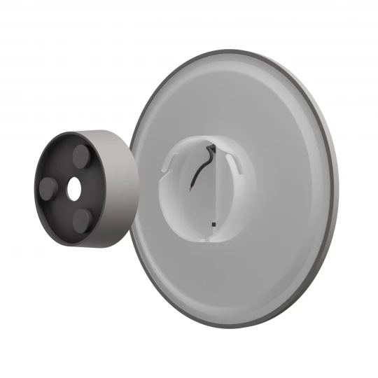 PIATTA 18W CCT 230V IP44 250x47MM SZARY OKRĄGŁA ELEWACYJNA