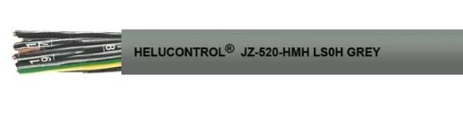 Przewód sterowniczy JZ-520 HMH LS0H 7x1 żo szary elastyczny 300/500V bezhalogenowy b2ca 11008670 /bębnowy/