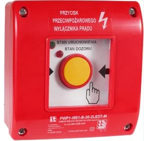 Ręczny przycisk uruchamiania PWP1 2LED standard PWP1-W01-B-11-2LED11