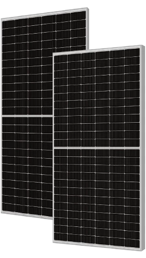 Panel fotowoltaiczny DAS Solar 580 Wp, sprawność 22,5%, N-type DAS-DH144NA-580_SF_E srebrna rama