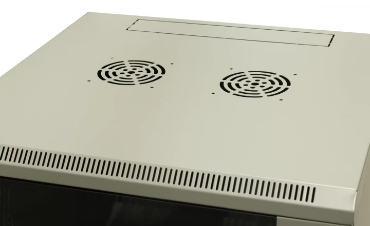 Szafa wisząca niedzielona 19&apos;&apos; 6U gł.600mm, niezmontowana, RAL 7035