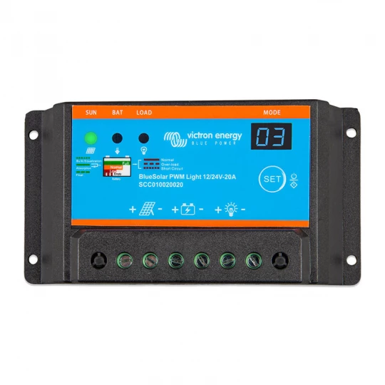 Regulatory ładowania BlueSolar PWM-Light 12/24V-20A