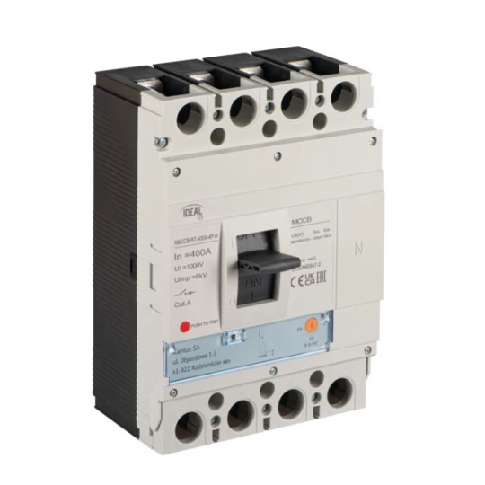 Wyłącznik kompaktowy MCCB KMCCB-RT-400A-4P-H