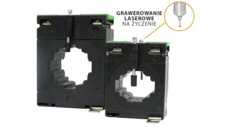 Przekładnik prądowy z otworem na szynę 865045:86/50 (45) 0300A:300A 5:/5A 5:klasa 0.5 LCTB 8650450300A55