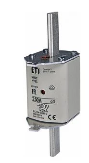 Wkładka bezpiecznikowa KOMBI NH2C 250A gG/gL 500V WT-2C 004185219