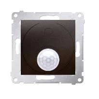 Simon 54 Łącznik z czujnikiem ruchu (moduł) 20-500 W czarny mat DCR10T.01/49