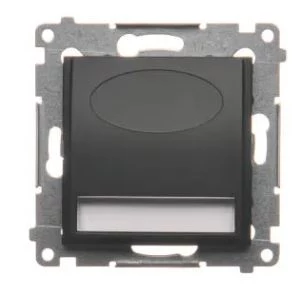 Simon 54 Oprawa oświetleniowa LED 14V DC 0.56 W białe zimne 5900 K czarny mat !Wymagany zasilacz 14V DOS14A.01/49