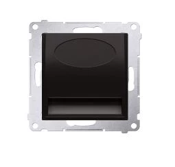 Simon 54 Oprawa oświetleniowa LED 14V DC 0.42 W białe ciepłe 3100 K czarny mat !Wymagany zasilacz 14V DOS14.01/49